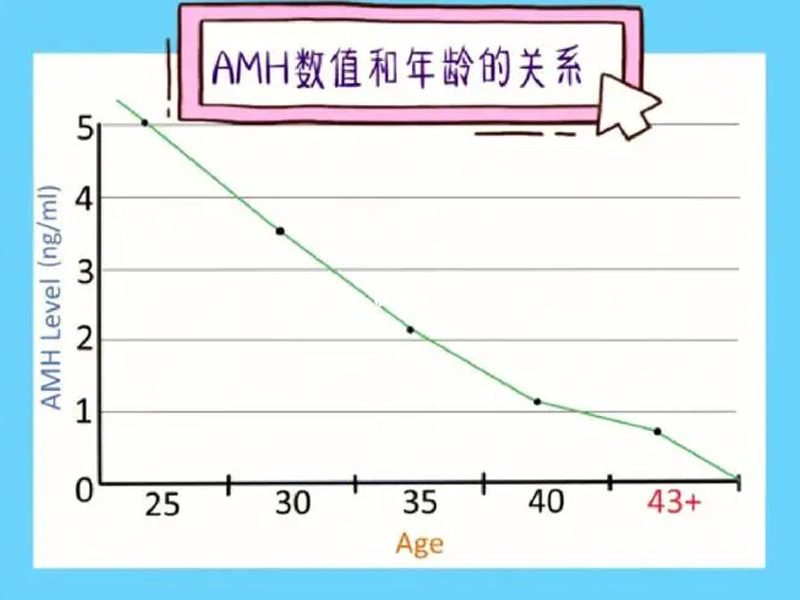 amh值随着年龄增加而变化